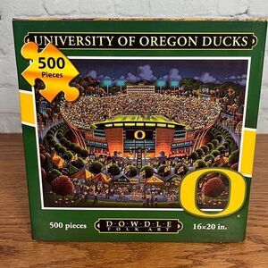 Eric Dowdle Puzzle University of Oregon 500 Pieces EUC 16x20”
